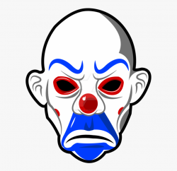 Joker Mask Png - Dark Knight Joker Symbol #1088326 - Free ...