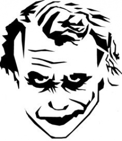 11 Best Joker stencil images | Sketches, Dark knight, Draw