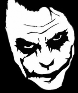 11 Best Joker stencil images | Sketches, Dark knight, Draw