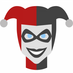 Harley Quinn DC Icon - free download, PNG and vector