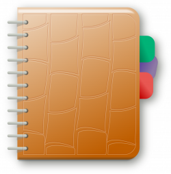 Clipart - notebook