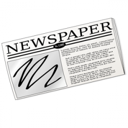 Newspaper clipart, cliparts of Newspaper free download (wmf ...