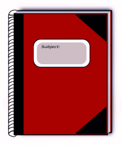 Journal free notebook clipart public domain notebook clip ...
