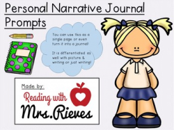 Journal Prompts - Personal Narrative