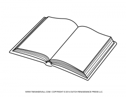 Open-Book-Template.jpg - Clip Art Library