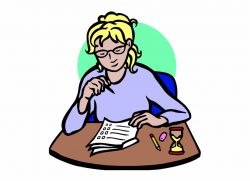 Exam Writing Clip Art Clipart - Taking Test Clipart, HD Png ...