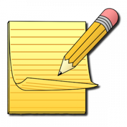 Writing Notes Clipart | Free download best Writing Notes ...