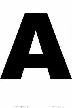 Large Printable Size Bubble Letters Alphabet | Large Alphabet Letter ...
