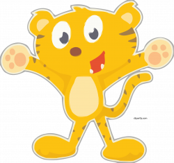 New Cute Tiger Cartoon Clipart Png - Clipartly.comClipartly.com