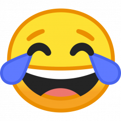 Face with tears of joy Icon | Noto Emoji Smileys Iconset | Google