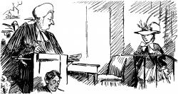 Judge and Woman | ClipArt ETC