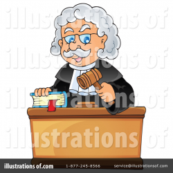 Judge Clipart #1201514 - Illustration by visekart