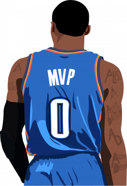 Russell Westbrook MVP Illustration on Behance
