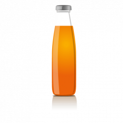 Juice bottle mock up - Transparent PNG & SVG vector