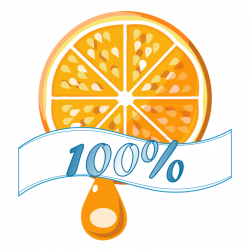 Clipart - 100%orange
