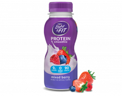 Mixed Berry Protein Smoothie | Light & Fit®