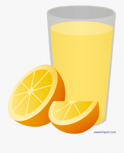 Glass Of Orange Juice Clipart - Orange Juice Cute Png ...