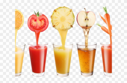 Juice Clipart Mixed Fruit - Fasting Therapy In Naturopathy ...