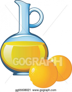 Vector Illustration - Orange juice in a glass jar. EPS ...