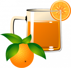 Carafe de jus d'oranges : dessin