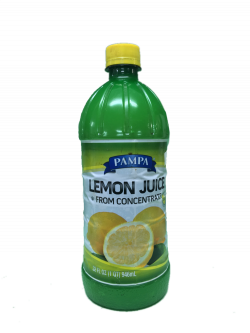 Pampa Lemon juice from concentrate 32 oz — Meusu