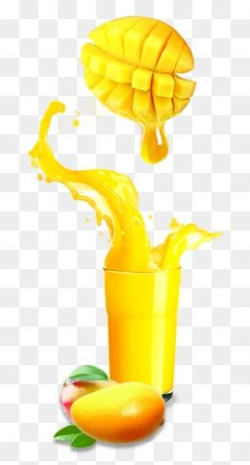 2019 的 Mango Juice, Yellow, Fruit Juice PNG Transparent ...
