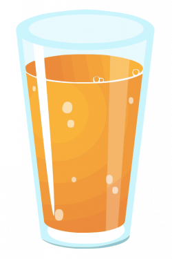 Clipart - Orange-juice-glitch
