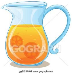 Vector Stock - A pitcher of orange juice. Stock Clip Art ...