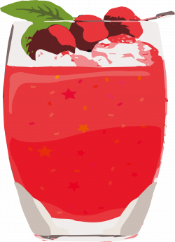 Juice Strawberry Jus de cerise - Hand painted red cherry juice 1937 ...