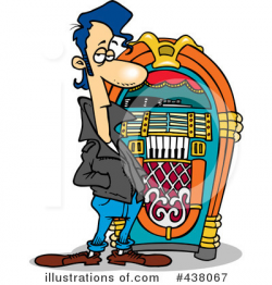 Jukebox Clipart #438067 - Illustration by toonaday
