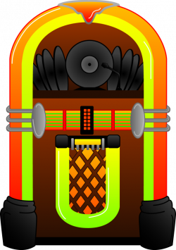 vintage jukebox clipart - OurClipart