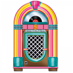 Try this cardstock Jukebox Cutout to give your 50's party ...