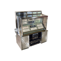 Vintage Table Jukebox With Stereo Speakers transparent PNG - StickPNG