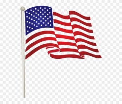Free American Flag Clip Art - 4th Of July Flag Clipart, HD ...