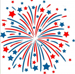 Best Fourth Of July Fireworks Vector Drawing » Free Vector ...