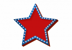 Patriotic Stars Png Transparent Background - Clipart 4th Of ...