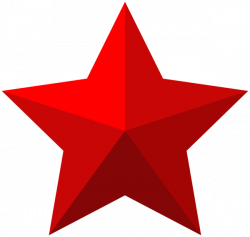 Red Star PNG Clip Art Image | Patriotic clip | Pinterest | Clip art ...