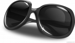Grayscale Sunglasses Tools free black white clipart images ...