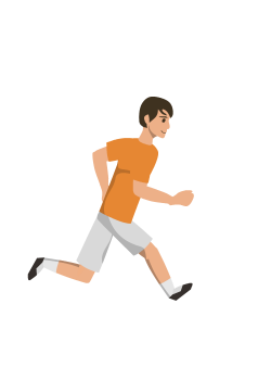 Running Man Game Animation | Rusty McMillan