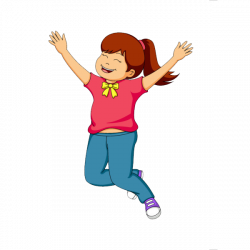 Girl Clip art - Jumping girl 600*600 transprent Png Free Download ...