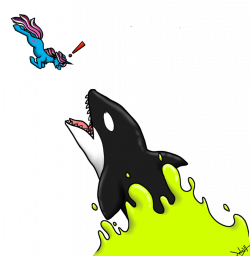 Killer Whale Jump by OmbraniWolf on DeviantArt