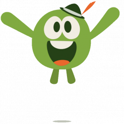 Happy Jump Sticker by WeTransfer for iOS & Android | GIPHY