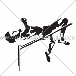 High Jump PNG Black And White Transparent High Jump Black And White ...