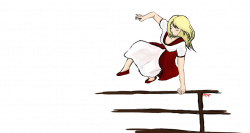 Bella - A girl jumping over a fence by TheDancingFirefly on DeviantArt