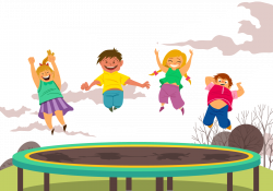 Trampoline Jumping Child Trampolining - Happy children 1400*980 ...