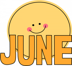 Free Month Clip Art | Month of June Sun Clip Art Image - the word ...