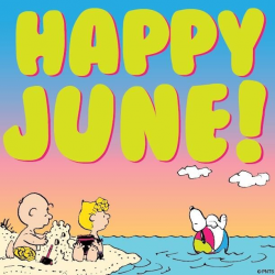 PEANUTS on | snoopy / peanuts | Happy june, Snoopy love ...