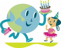 Earth Day Birthday Green Life – Free Printable Calendar 2018