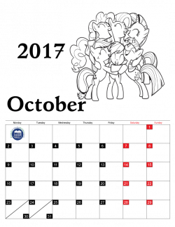 Coloring Pages Calendar 2017 for Kids - Free Printable Calendar 2016 ...