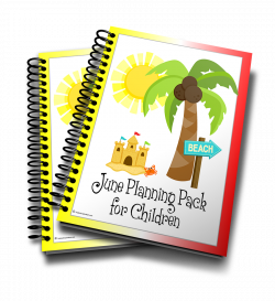 June Planning Pack for Children - Beach Theme - Homeschool ...